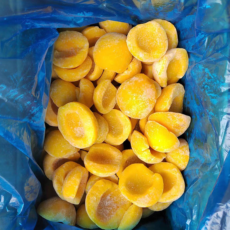 Frozen Yellow Peach Petals 1kg Small Package Catering Milk Tea Drink Beverage Raw Material Package Cold Chain