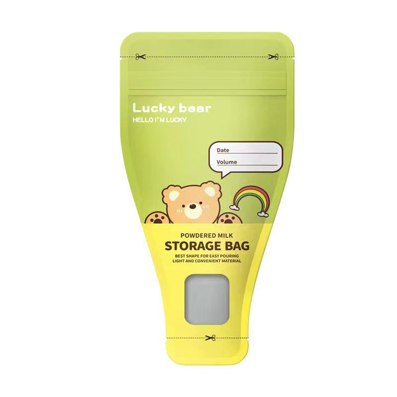 Portable Milk Powder Box for Travel, Disposable Milk Powder Bag for Kidsren to Store Fresh, Repackaged Milk Storage Bag, Small Milk Powder Compartment