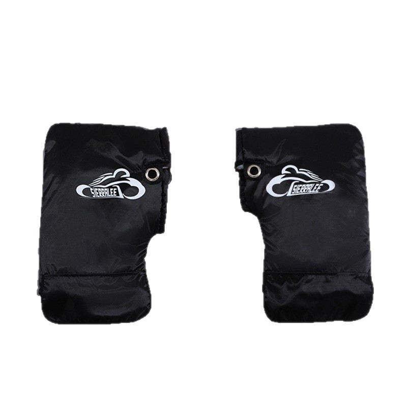 Motorcycle Handlebar Grips, Thickened Electric Scooter Grips, Winter Cold-Proof Enlarged Motorcycle Grips for Warmth While Riding