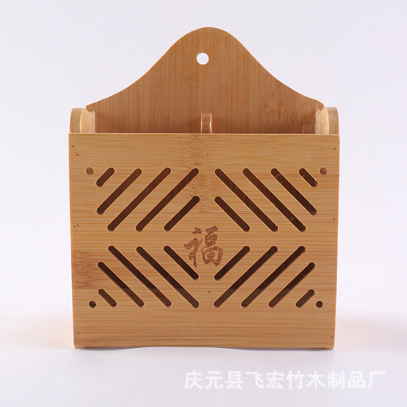 Экспортная корзина для палочек, кухонные столовые приборы, коробка для хранения палочек и ложек, бамбуковая, оптовая продажа