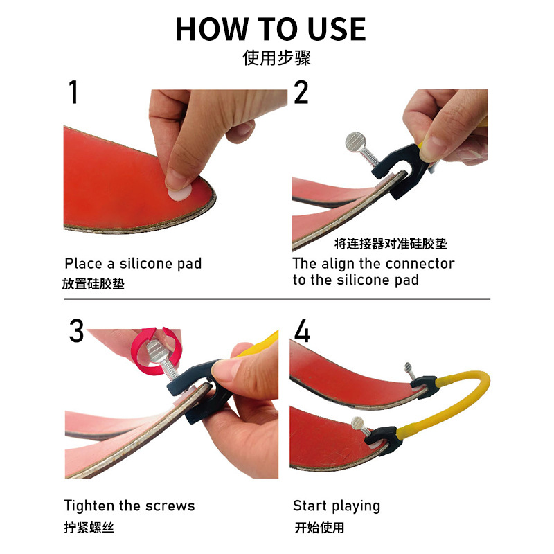 Exclusive for cross-border snowboard connector children's equipment sled accessories snowboard holder outdoor ski supplies