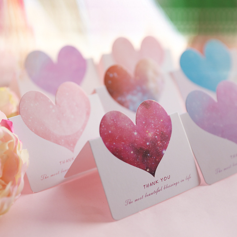 Cross-border source ins Wind small fresh after-sales card flower shop teacher's day Tanabata small greeting card Amazon thank you card