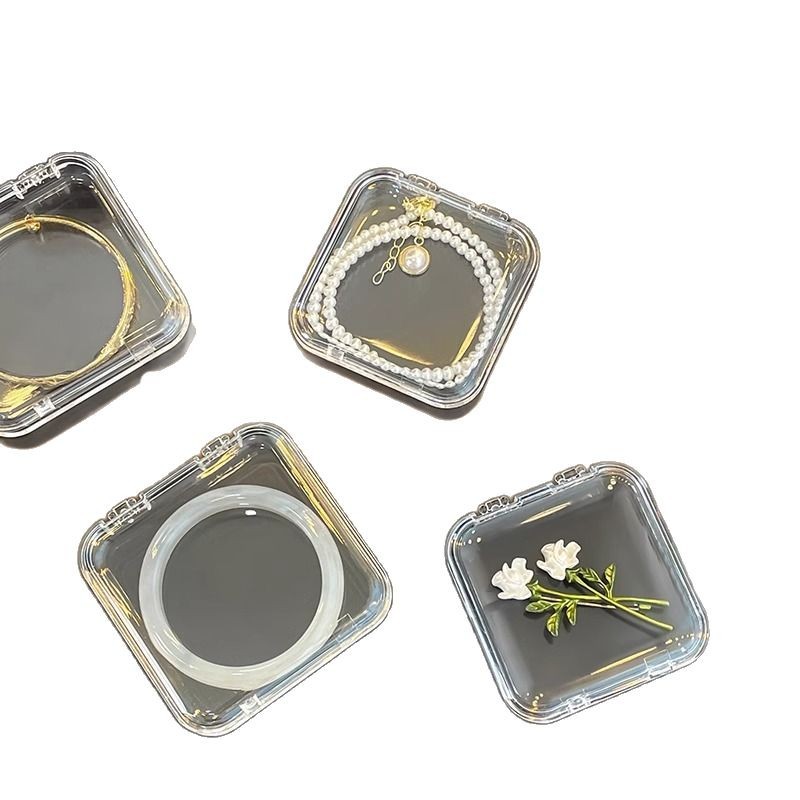 Bracelet Storage Box Transparent Anti-Oxidation Portable Crystal Bracelet Jewelry Special Bracelet Jewelry Box