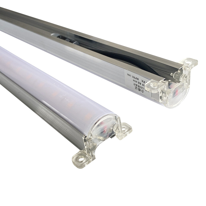 Customized Guardrail Tube Linear Lights, Facade Lighting, Exterior Wall Spotlights, Outdoor Building Lighting, Waterproof Linear Lights for Wall Washing