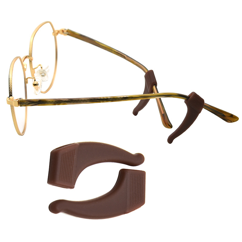 Glasses Accessories, Glasses Anti-Slip, Anti-Falling, Silicone Glasses Anti-Slip Cover, Anti-Slip Ear Hook Medium Size