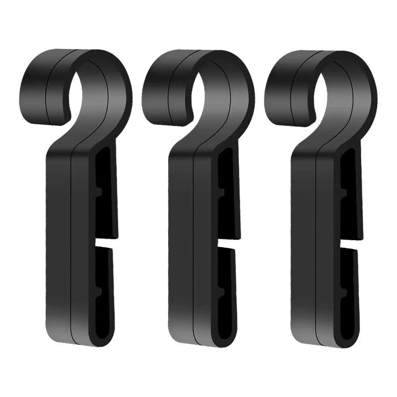 Miner's lamp headlamp accessories safety helmet head buckle fixed non-slip buckle plastic hook miner's lamp headband hook