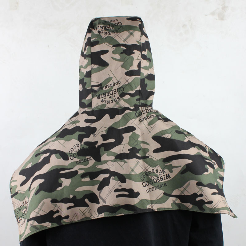 Wholesale Anti-Dust Breathable Anti-Powder Factory Loader Labor Protection Hood Work Cap Dust Cap Lace-Up Shawl Hat