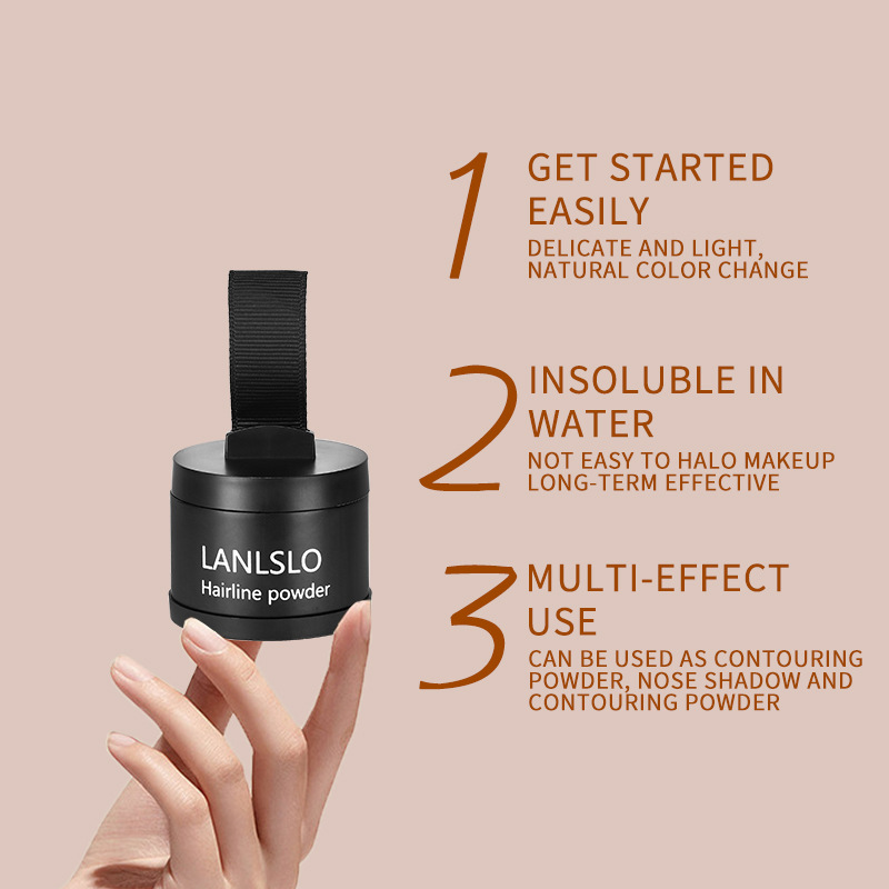 LANLSLO/lailey Shilu Cross-border Hairline Powder Mud Re-hair Filling Artifact Waterproof Shadow Repair Powder