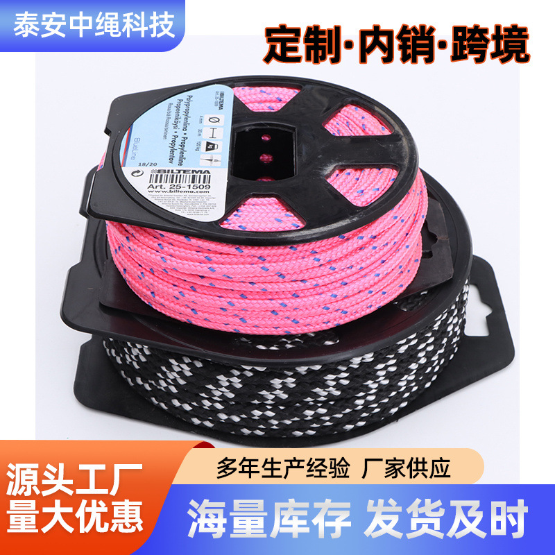 Braided Rope, Stereo Braided Rope, Climbing Rope, 12-Strand Braided Rope, 32-Strand, 48-Strand Braided Rope, Paracord, Core-Spun Nylon Rope