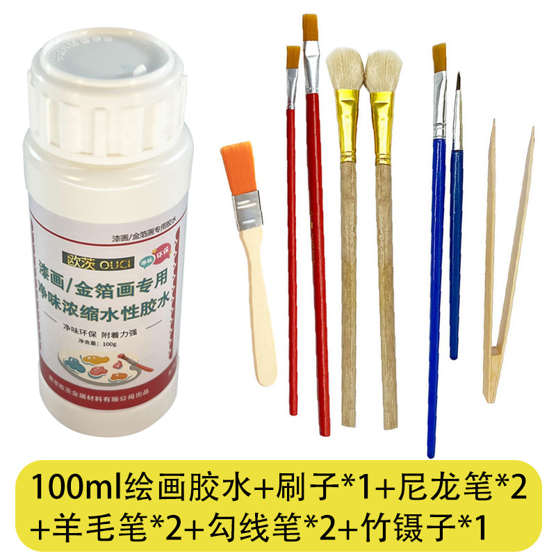 Gold Foil Paper Painting, Burnt Foil, Broken Gold Foil, Silver Foil Painting, Buddha Statue, Rock Painting, Art Tools, Nail Salon Crafts