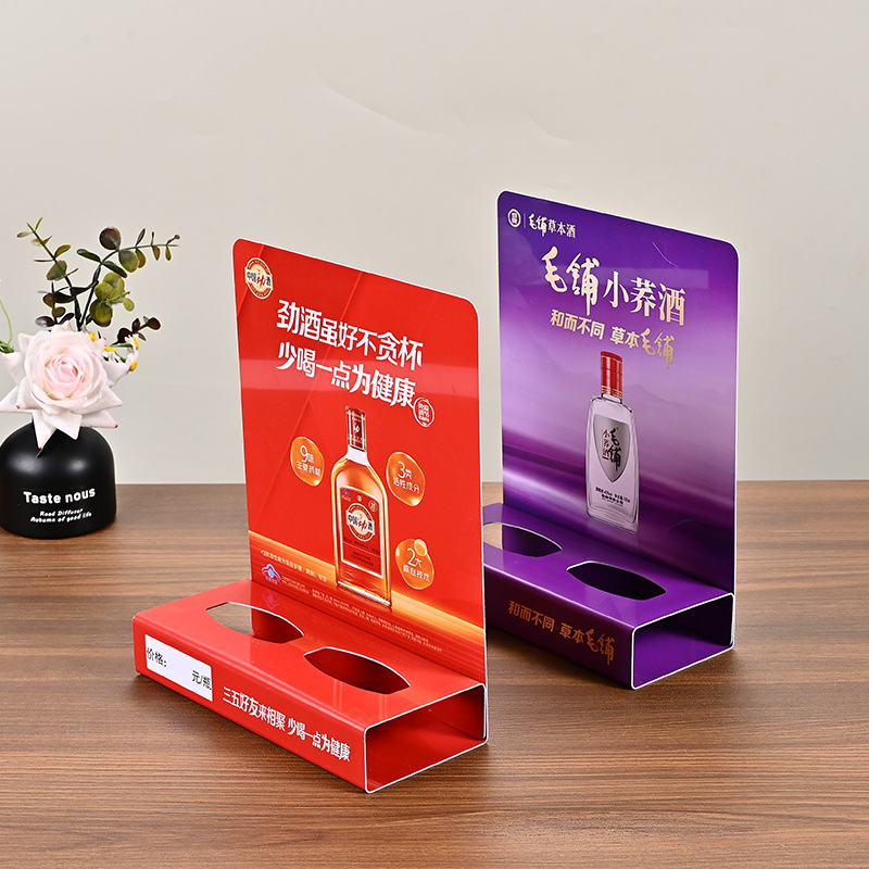 pvc display stand wine beverage table box beverage display stand hotel mineral water display beverage stand