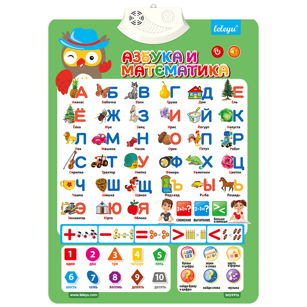 Ready Supply of Russian Sound Wall Charts, Russian Alphabet Audio Wall Charts, Voice Wall Charts, Styles Available