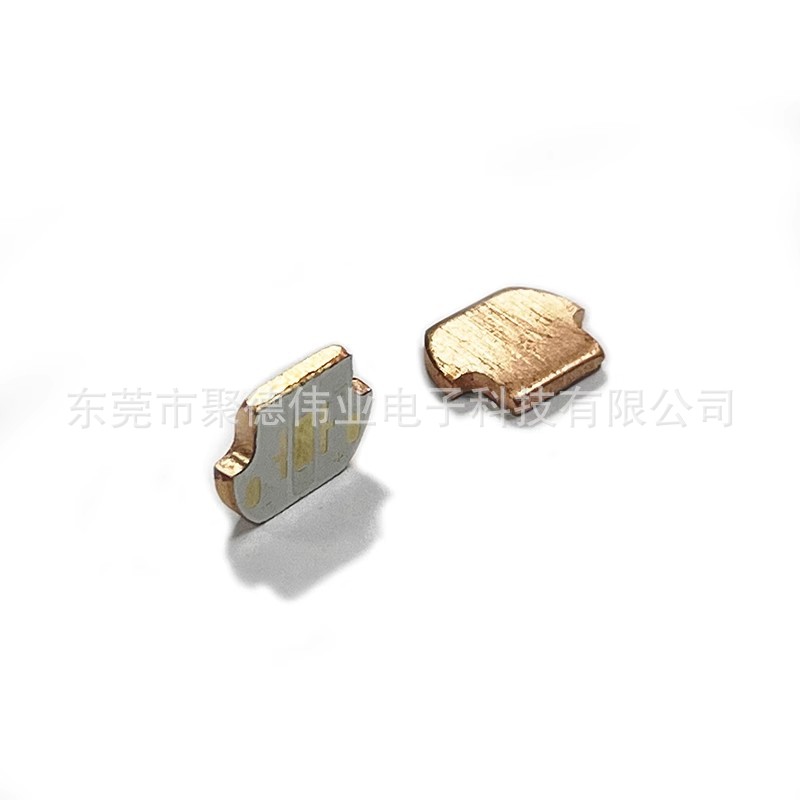 3535LED lamp heat dissipation copper substrate SVC UV LED lamp copper substrate pad gold plated thermoelectric separation copper substrate