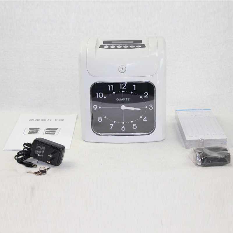 Clock-In Machine Attendance Card Paper Card Clock-In Clock Paper Card for Work Attendance Sign-In 960Sp
