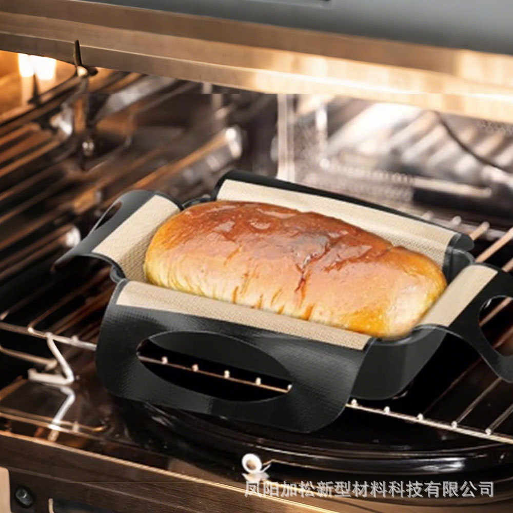 In-Stock Silicone Baking Mat with Handles, Cross-Shaped Bread Mat Mold, Non-Stick Mat, Toast Silicone Baking Mat, European Bread Baking Mat