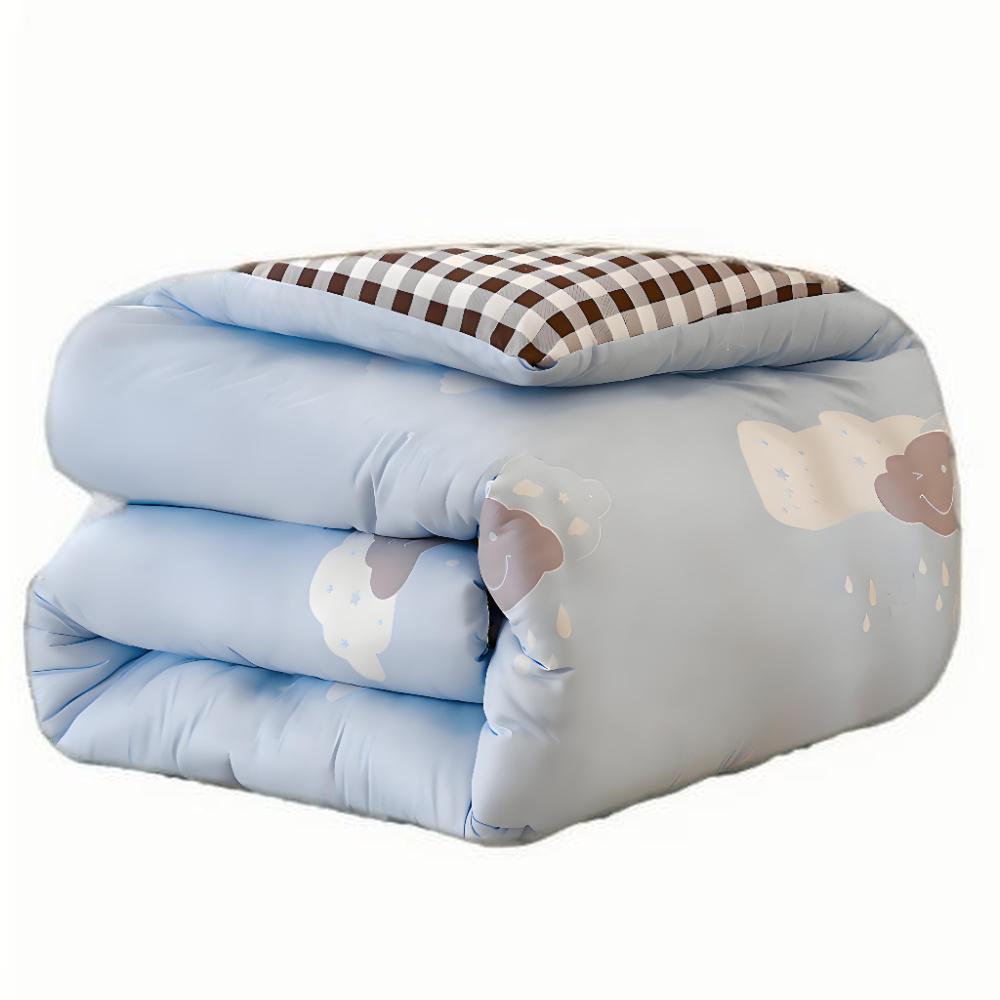 Quilt, Winter Quilt, Single Student Dormitory, Spring & Fall Quilt Core, Home Use, Warm, Four-Season Universal Quilt, Brushed Quilt