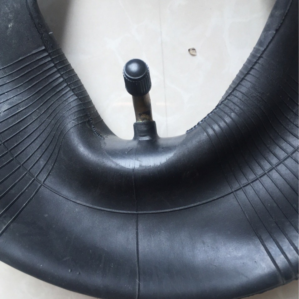 Supply 410/350-4 bend nozzle natural rubber inner tube suitable for trolley flatbed truck tool car, etc.