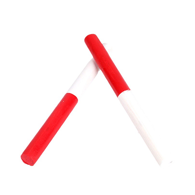 Wholesale Pvc Relay Baton for Track and Field Competitions, School Training, and Sports Events 0m Relay Red and White High-Strength Wooden