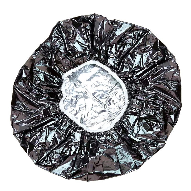 Aluminum Foil Constant Temperature Heating Cap Tin Foil Evaporation Cap Hair Treatment Non-Electric Heating Home Steam Cap Evaporation Cap