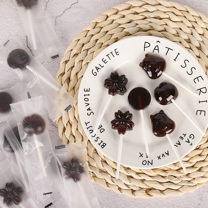 Dangshan Pear Paste Lollipops Customized Kidsren's Healthy Snacks Oem Processing Scenic Spot Stall Snacks Bulk Weighing