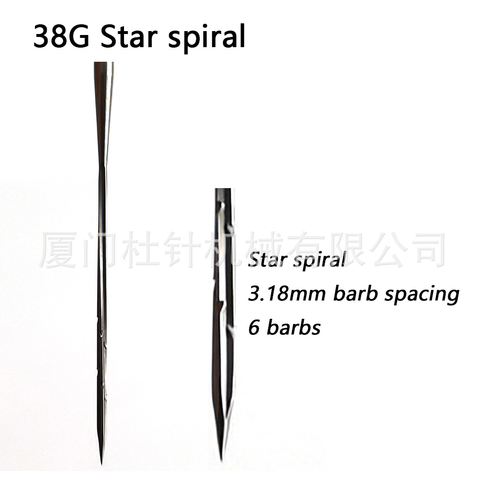 38G Spiral, 40G Spiral, 38G Star Spiral