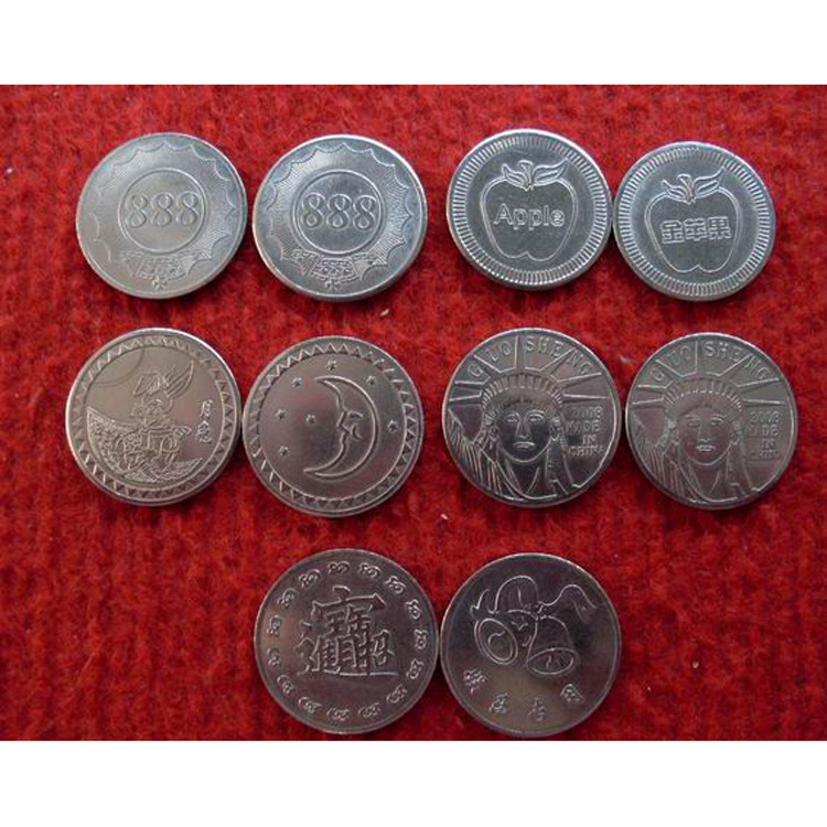 Factory wholesale doll machine game coins video game City game machine special game coins metal commemorative coins