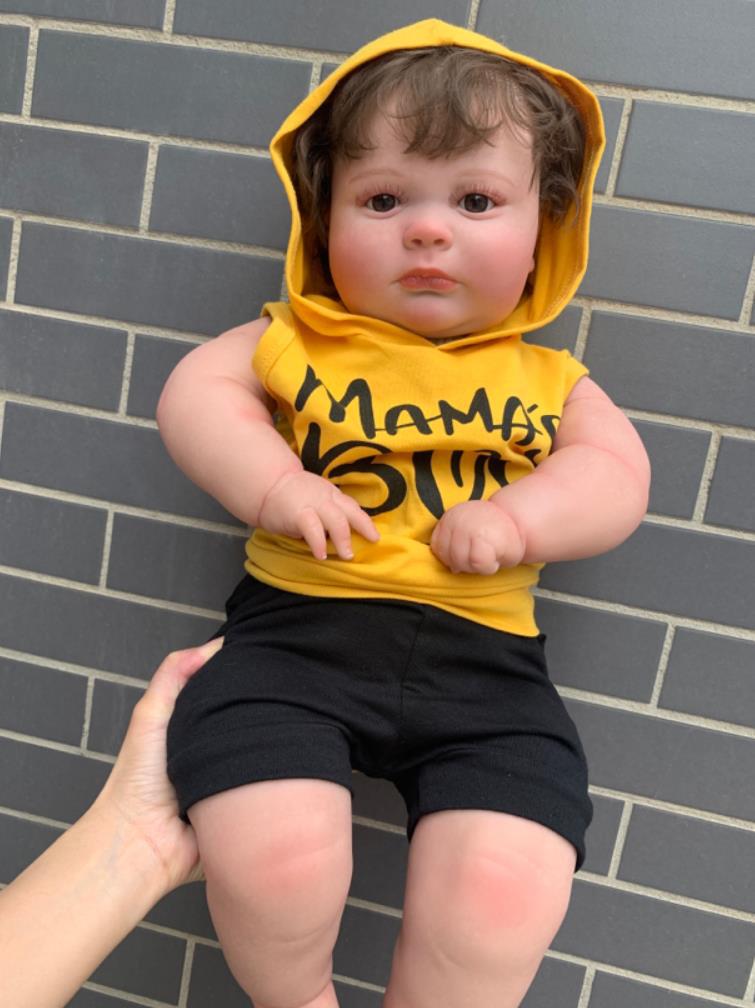 BZDOLL big fat boy 60cm cotton hoodie simulation doll