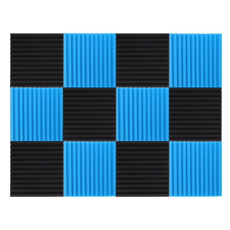 [Manufacturer Wholesale] Triangular Groove Sound-Absorbing Cotton Flame-Retardant Sound-Insulating Cotton Wall Recording Studio Indoor Environmentally Friendly Sound-Insulating Material