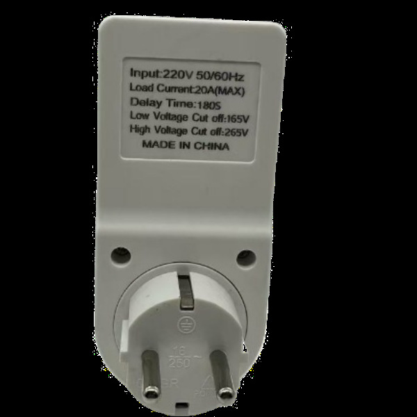 Cross-Border European Voltage Protector Socket Type Lightning Protection Refrigerator Protector with Indicator Light