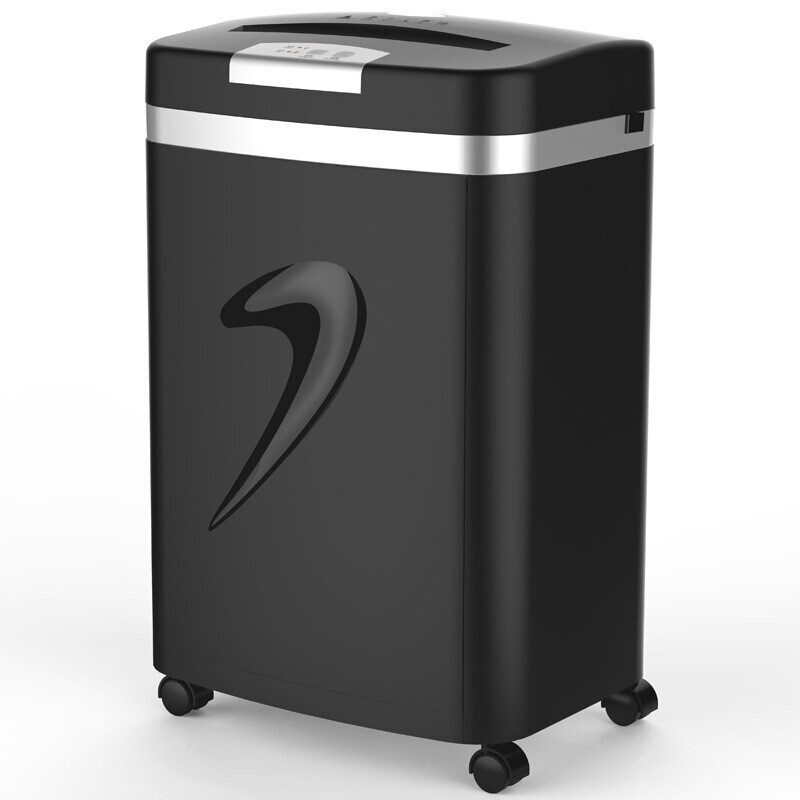 Miki Level 5 Confidential Office Commercial Shredder (7 Sheets at a Time, Continuous for 20 Minutes, 20L, Can Shred Paper, Card,