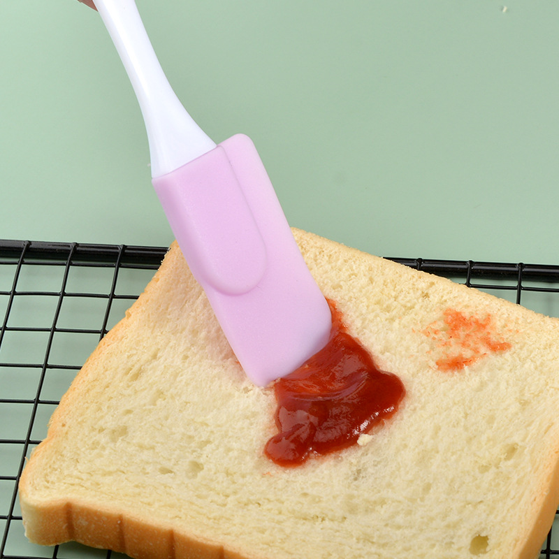 Separates Small Silicone Scraper Cake Cream Mixing Spatula Butter Scraper Kitchen Scraper Baking Scraper Tool