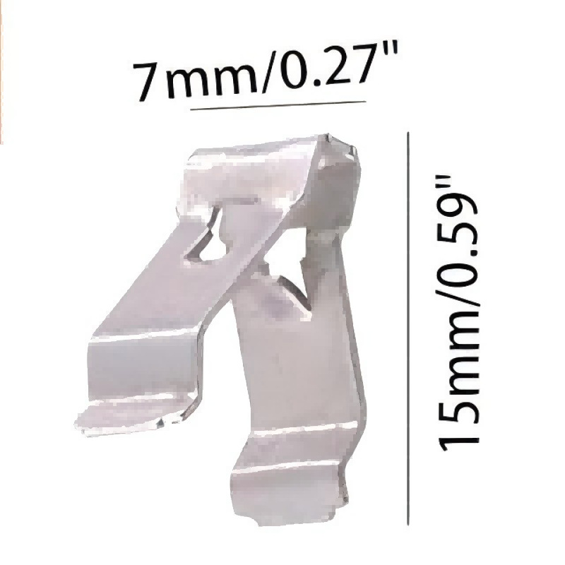 Universal Metal Clips for Cars, Card Clips, Fender, Interior Panel, A-Pillar Seat Clips, Metal Stamping Parts