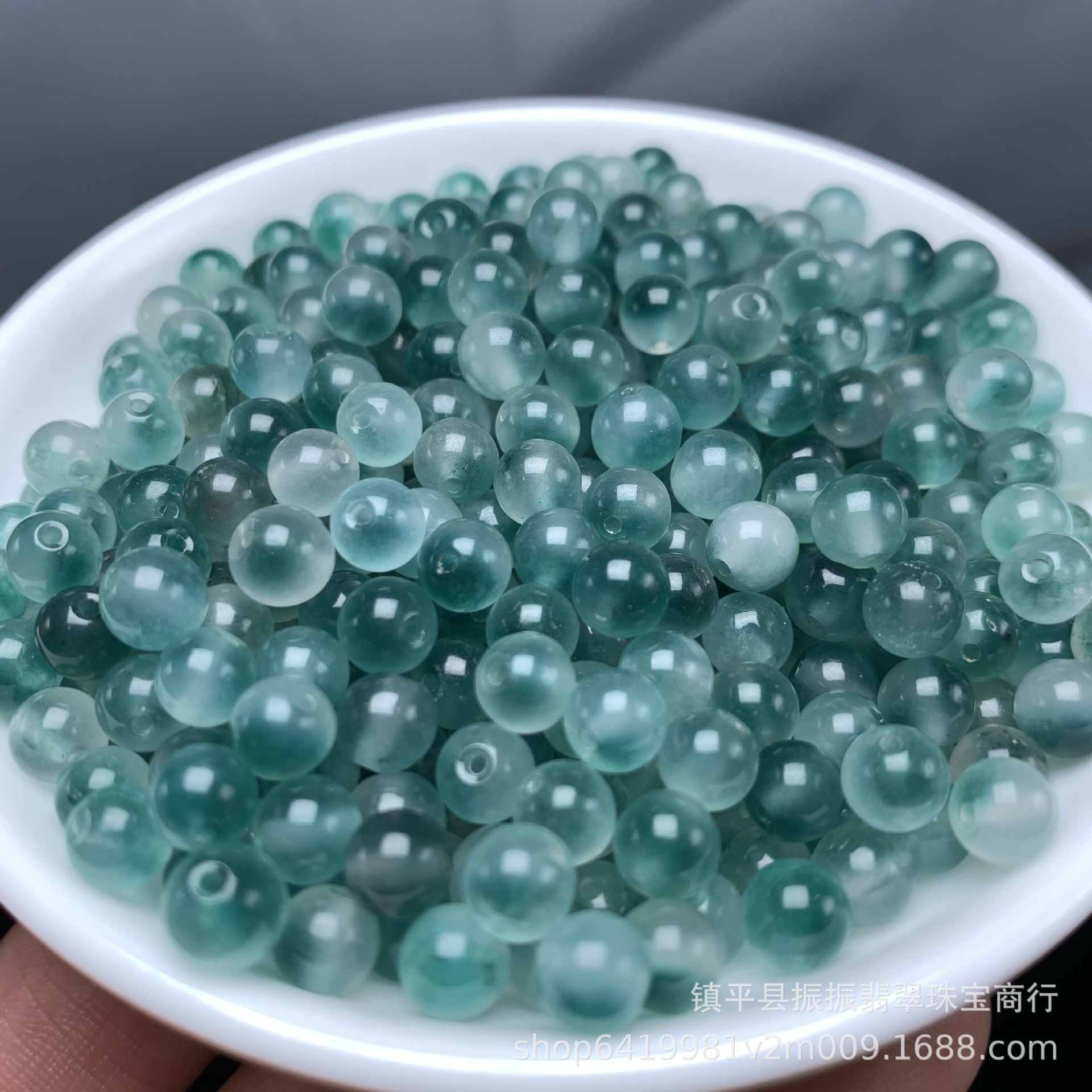 Браслет из нефритовых бусин с плавающими цветами, оптовая продажа, DIY ювелирные изделия из халцедона, браслет, ожерелье, рассыпные бусины, разделительные бусины