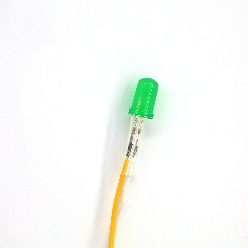 Lantern Bulb Pointed Tip Led Wire-Welded Bulb Toy Energy-Saving Lamp Equipment Indicator Light Power Supply High Brightness