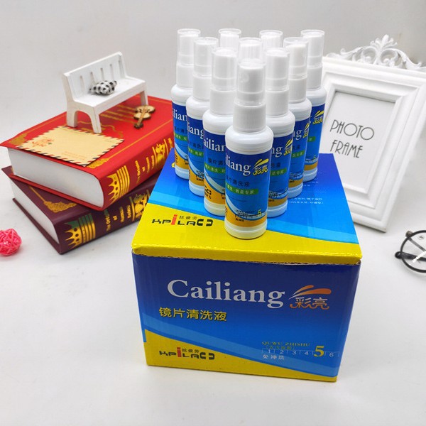 Manufacturers supply wholesale myopia glasses sunglasses cleaner lens cleaning care solution printable