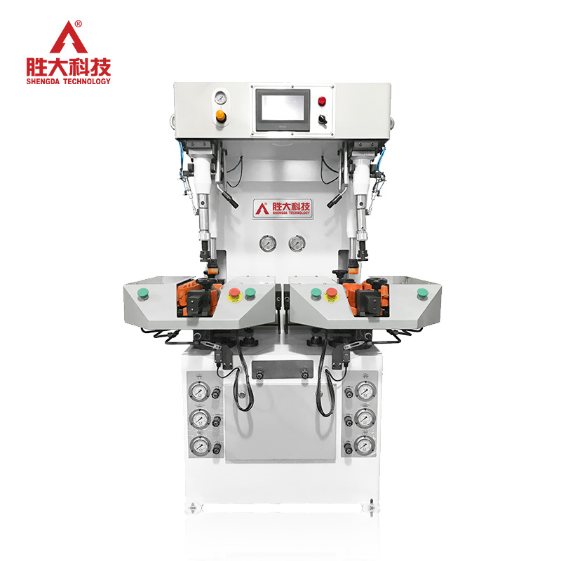 New shoe machine factory direct Shengda technology intelligent wall type front and rear adjustable double station pressing machine