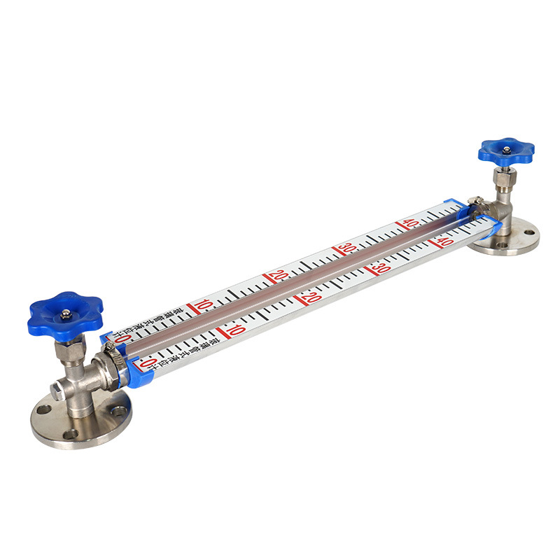 Glass tube level gauge stainless steel threaded Flange connection Cock water level gauge fire water tank pool storage tank oil level