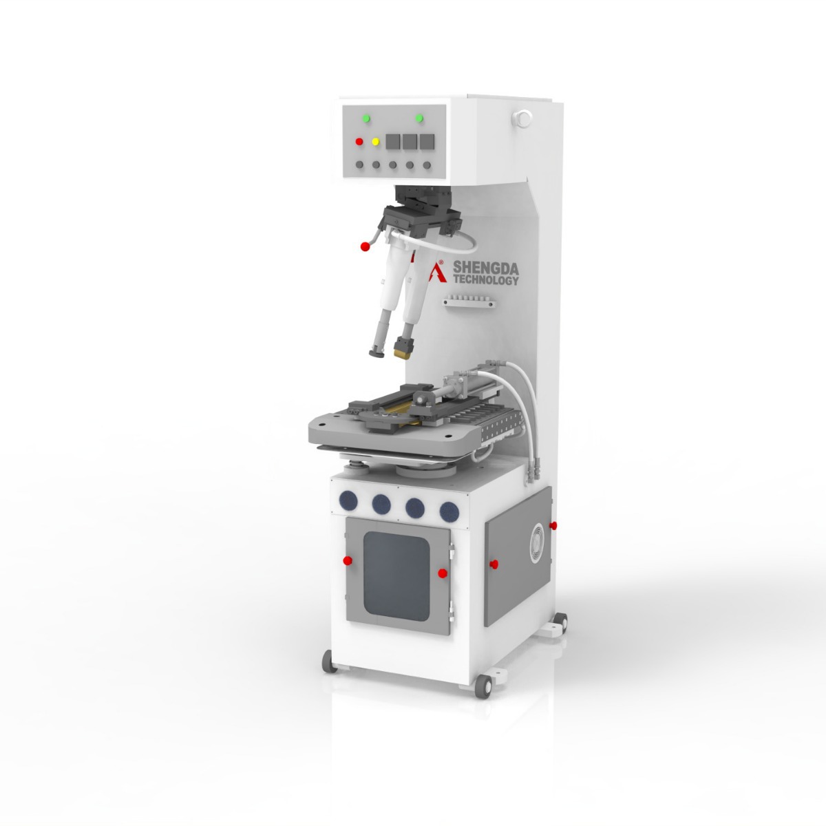 Shengda Technology Guangdong multi-branch dense row universal wall type single-station bottom pressing machine factory outlet