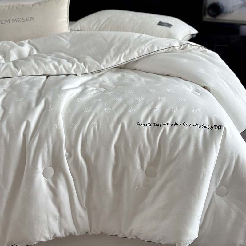 Высококачественный класс A, 60% хлопковый жаккард, 20% шелка, снежный бархат, весенне-осенний, утолщенный зимний плед