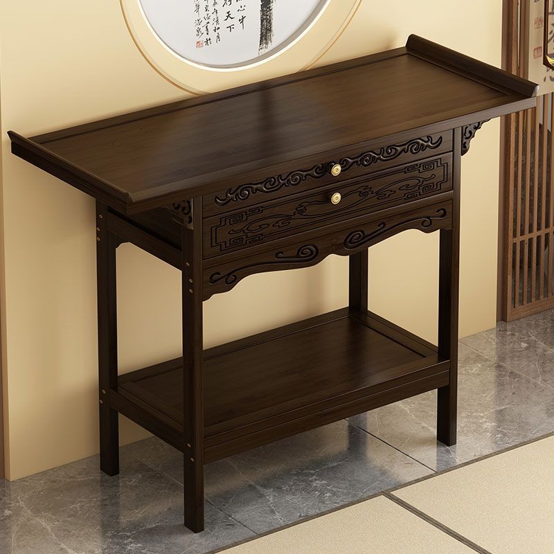 New Chinese Style Supply Table Modern Simple Entrance Table Table Long Fragrant Case Home Cabinet Guanyin Supply Table Supply Chain