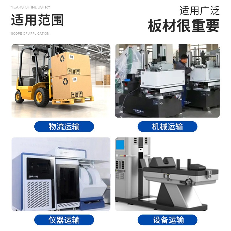 Industrial Equipment Wooden Box, Fumigation-Free Wooden Box, Thickened Plywood, Removable Steel and Wooden Box Manufacturer