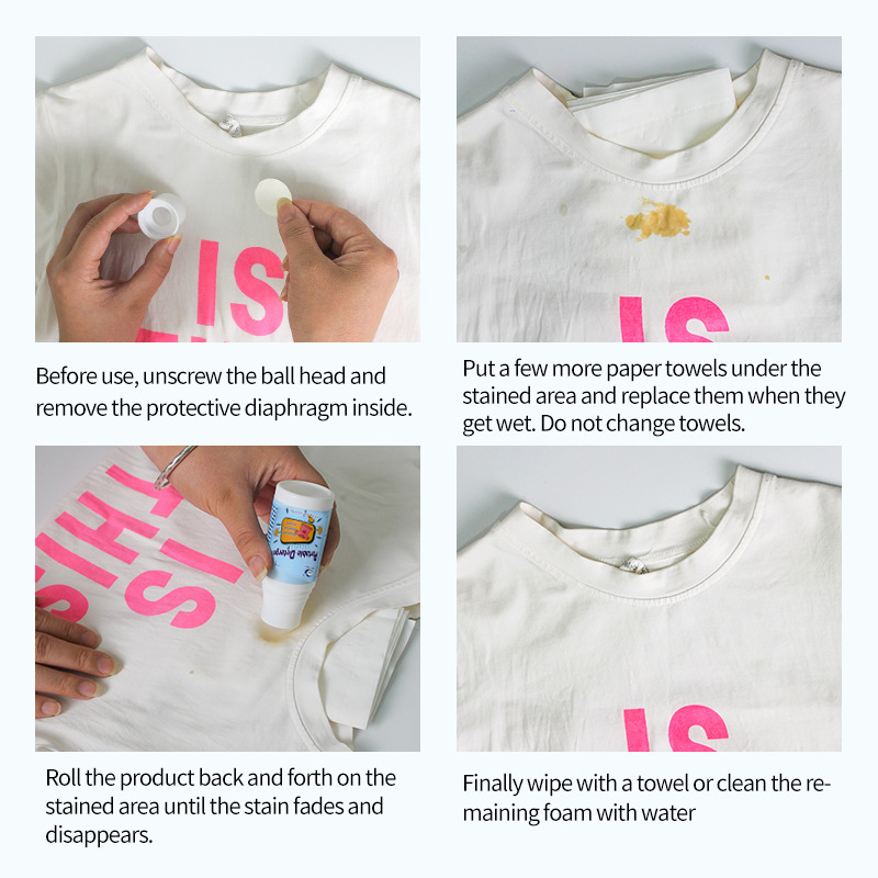 STAIN-ROL stain-removing ball oil-removing stain-removing stain-removing pen clothes oil-removing Portable Detergent