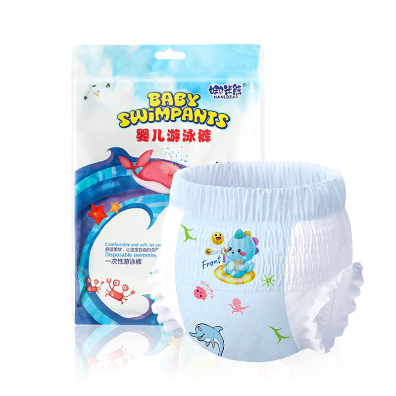 Nami Bear Swimming Diapers Baby Disposable Waterproof Diapers Infant Swimming Pants Diapers Wholesale
