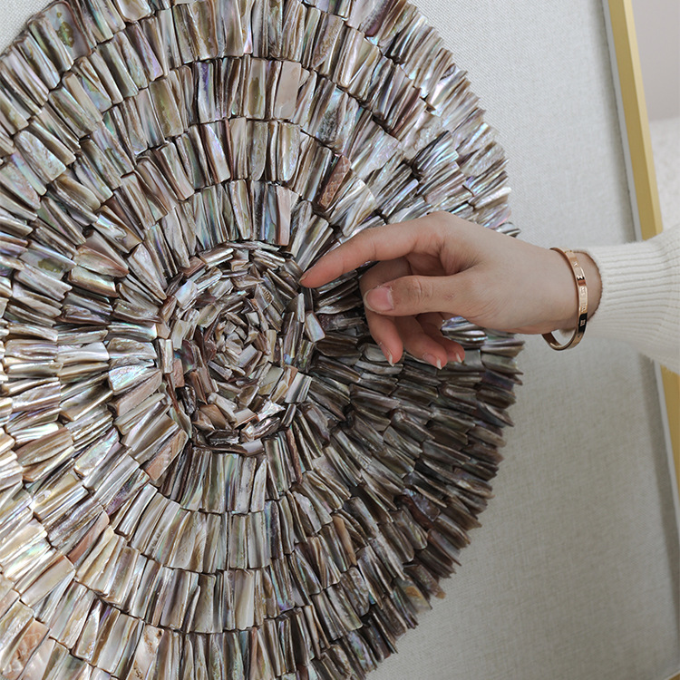 Раковина кусок раковина ребро украшение DIY материал роспись ракушек натуральный кусок мозаика раковина частица