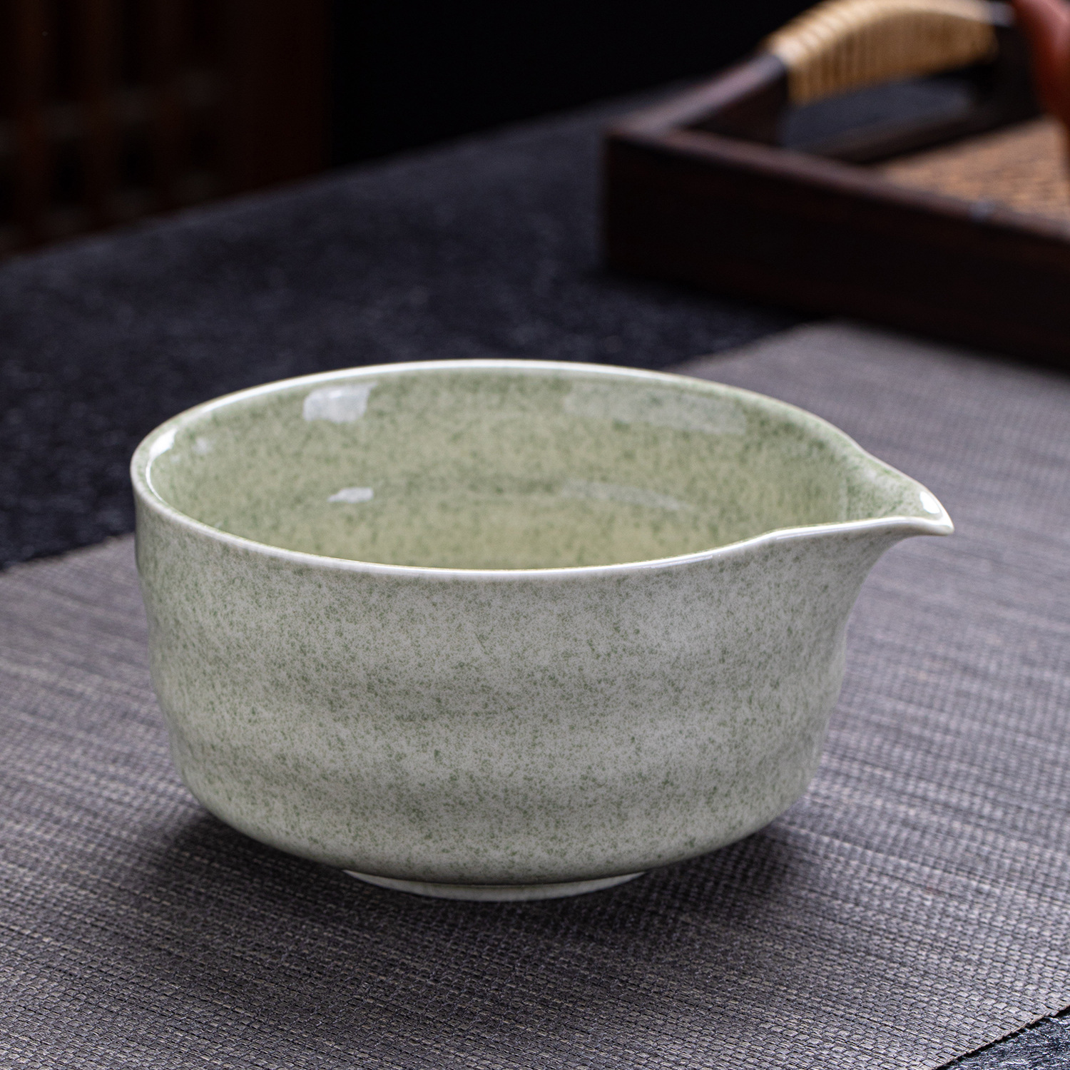 Matcha suit with Mouth Matcha Bowl Matcha Green Dot Tea Set Matching Tea Accessories Cross-border Exclusive