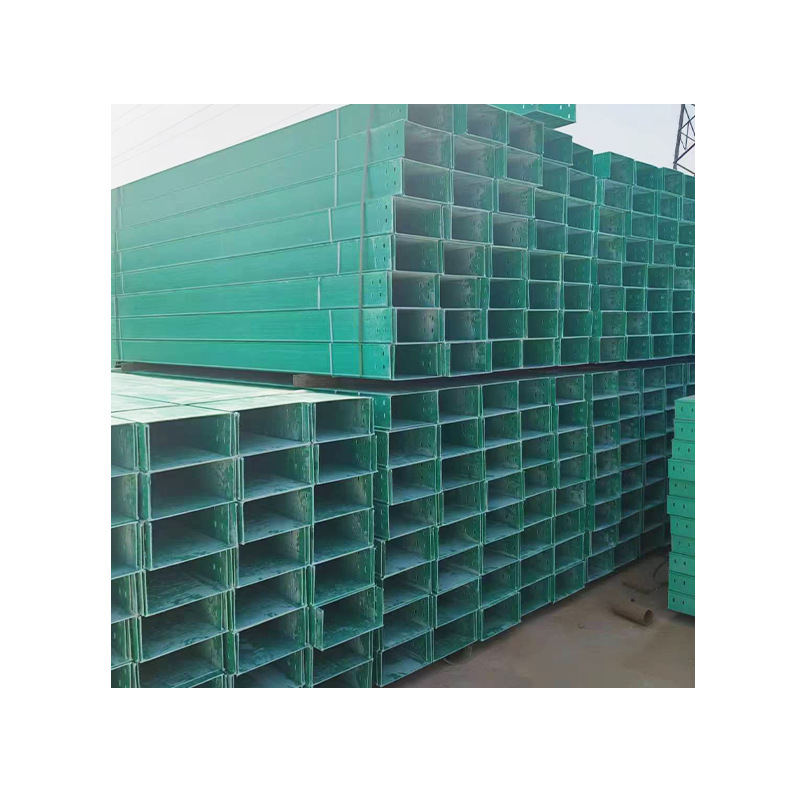 Trough FRP cable tray trunking manufacturer fire retardant ladder insulation composite FRP tray
