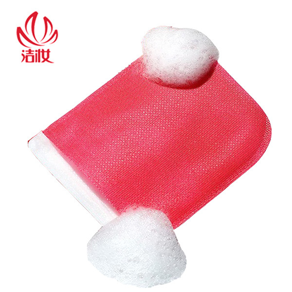 Кросс-бордерное кастомизированное полотенце для ванной, корейские перчатки для массажа, двусторонние, из нетканого материала