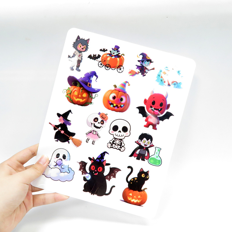 Children's Educational Toys Satchel Jelly Sticker Book 2-3 to 6 Years Old Baby Concentration Training Sticker Paper Customization