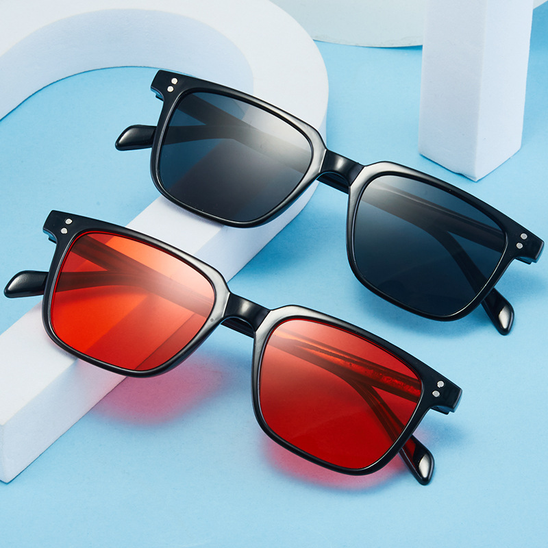 New Children's Sunglasses Square Small Frame Street Shooting All-match Sunglasses European and American Cross-border Fashion Sunglasses sunglass