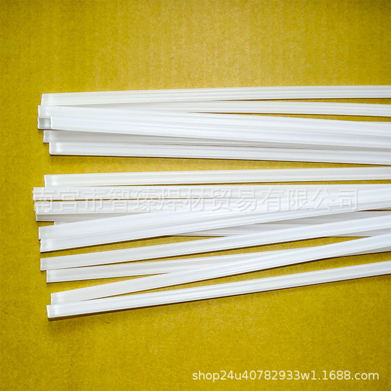 Plastic Welding Rods for Pp Boards, Pe/Pvc/Abs Polypropylene Water Tanks, Car Bumpers, Double-Strand, Triple-Strand, Triangular, Black and White
